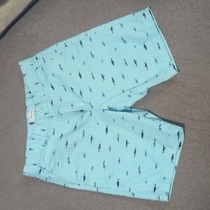 Boys Crewcuts shorts size 12 blue with sharks